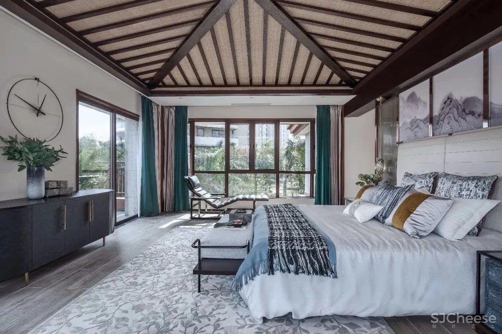 【醉美新中式】727㎡带游泳池的别墅设计丨看完想买一套