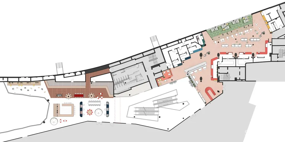 Kantini in Bikini Berlin / Studio Aisslinger