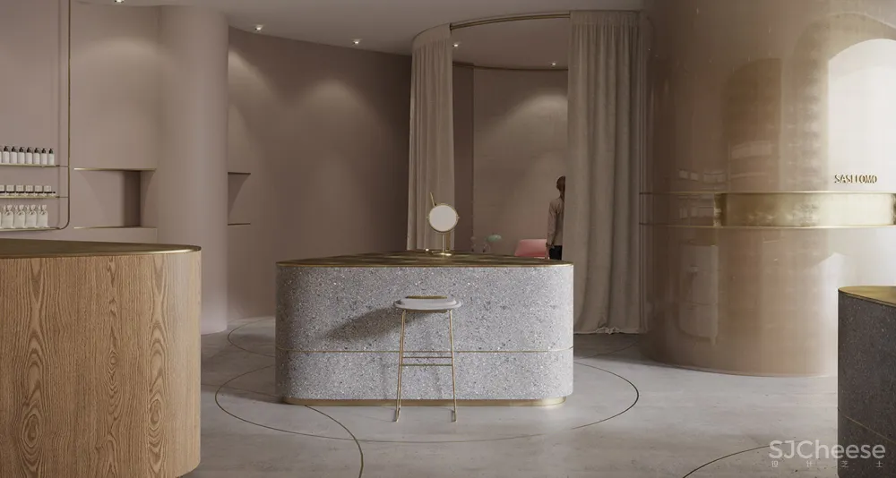 色调柔和的化妆品店 Peng Zhang