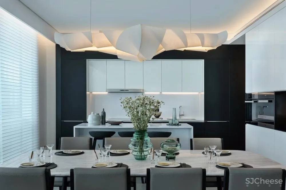 【中熙设计&壹舍设计】1000m²的顶级大平层高奢私享空间设计丨诠释出真正优雅格调的灵魂居所