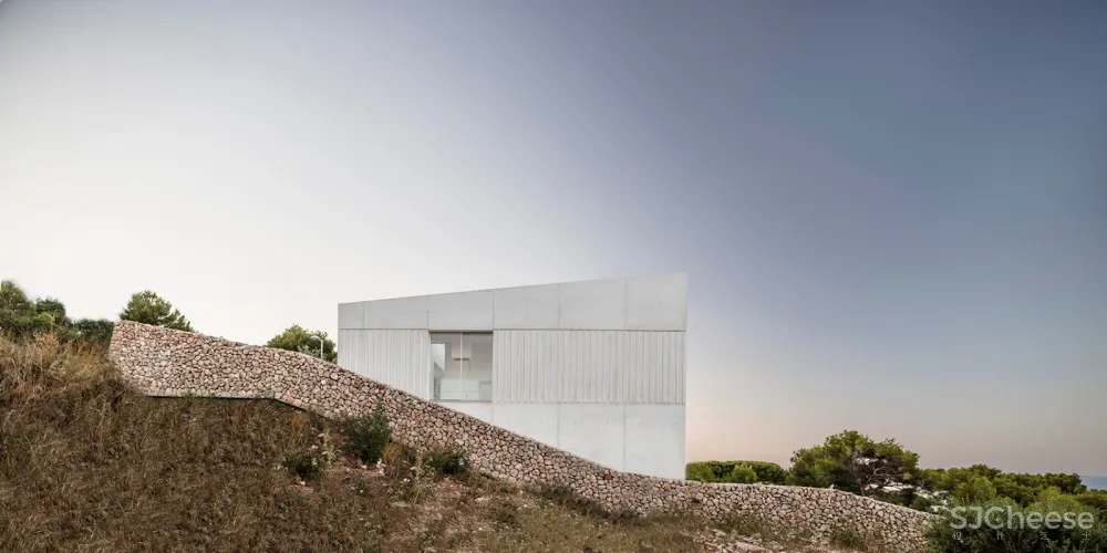 新作 | NOMO STUDIO:西班牙极简框景住宅 首