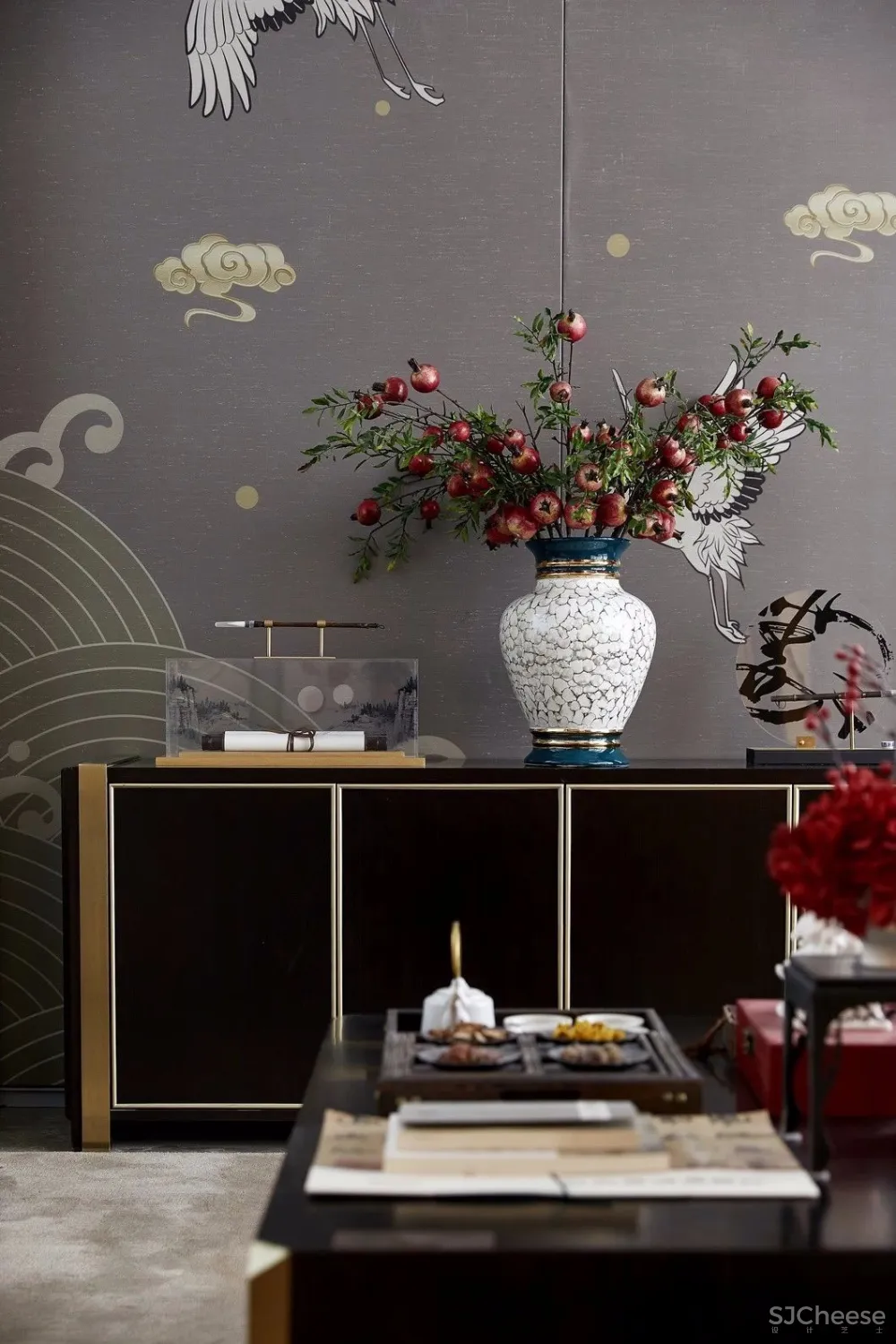 新中式+中国红丨极致的东方惊艳