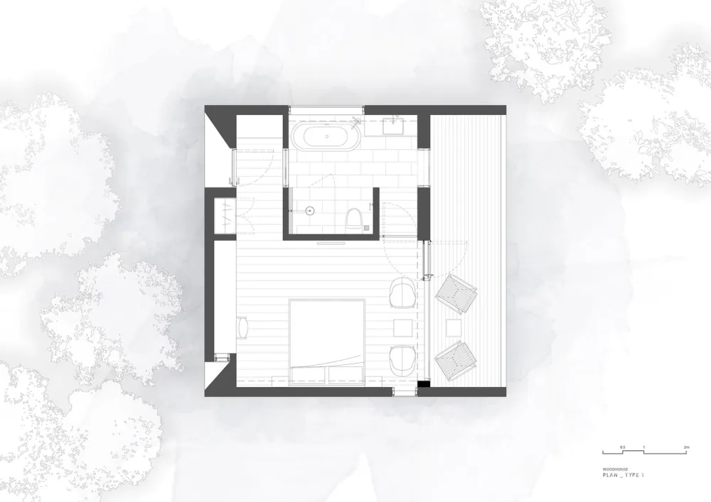 木屋酒店 / 休耕建筑