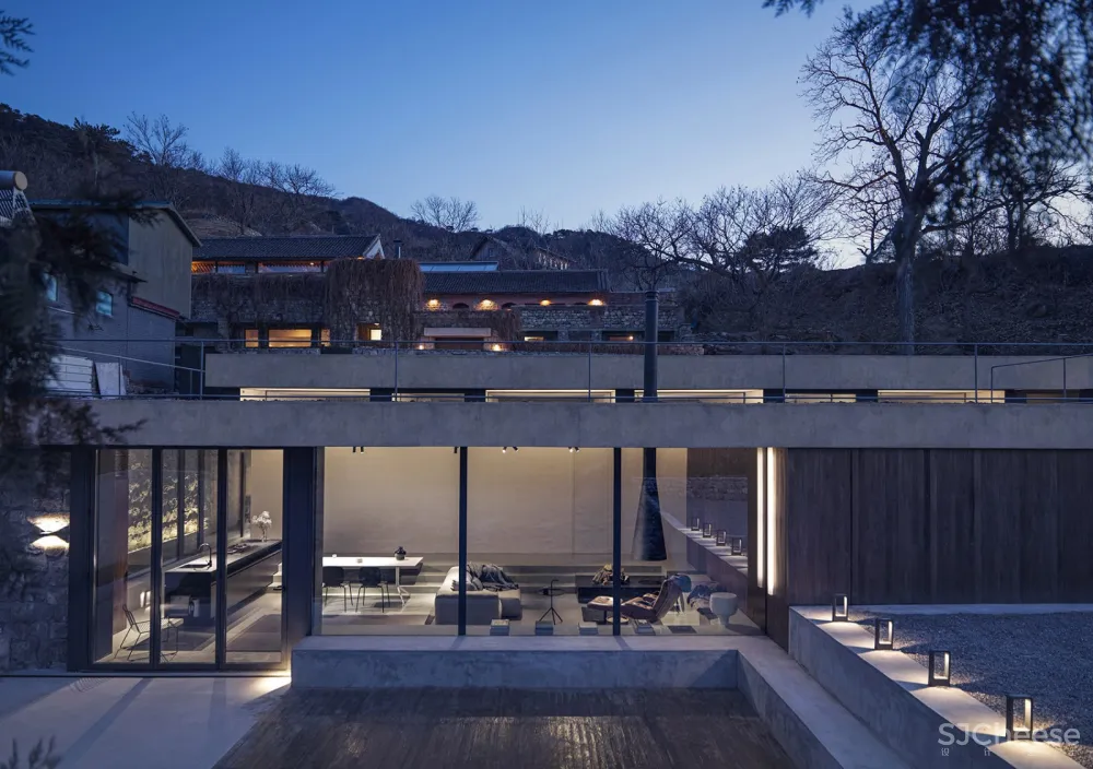 最新 | 木答答木建筑事务所:北京长城下的住宅