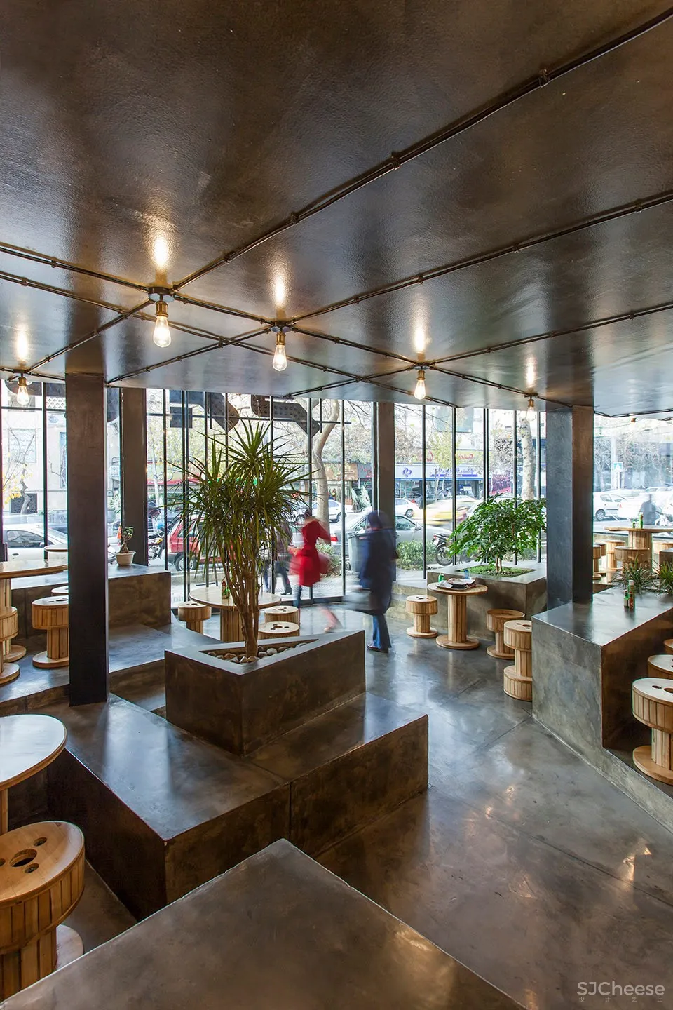 新作 | Admun Studio:德黑兰 Esi Burger餐厅 首