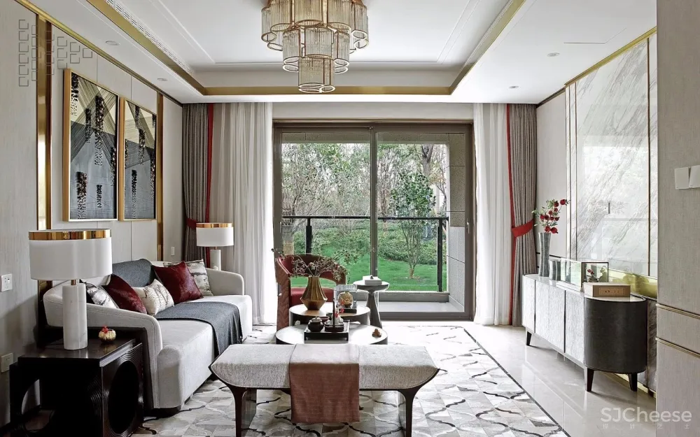 中式轻奢风别墅大宅设计丨美到骨子里