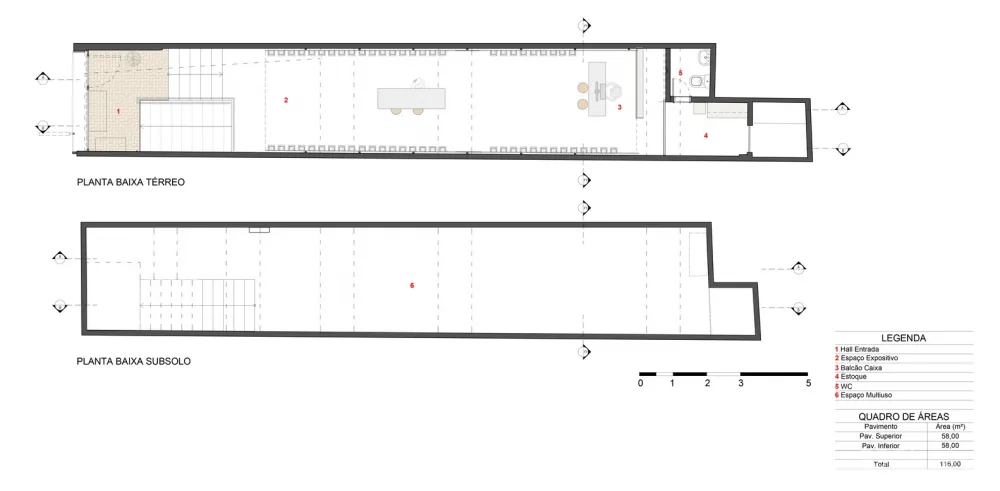 Tavares Duayer Arquitetura | 巴西与浮动画廊结合潮流眼镜店 Zerezes