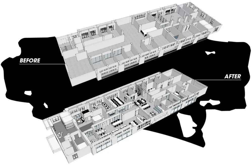 最新 | UDO装饰设计事务所：珠海 iFactory极白研发工坊 首