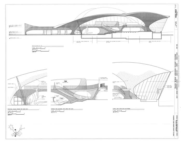AD经典:TWA航站楼 埃罗·沙里宁