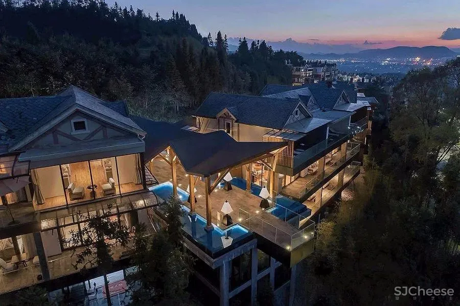 设计一座建在悬崖边上的温泉酒店丨惊艳了世界