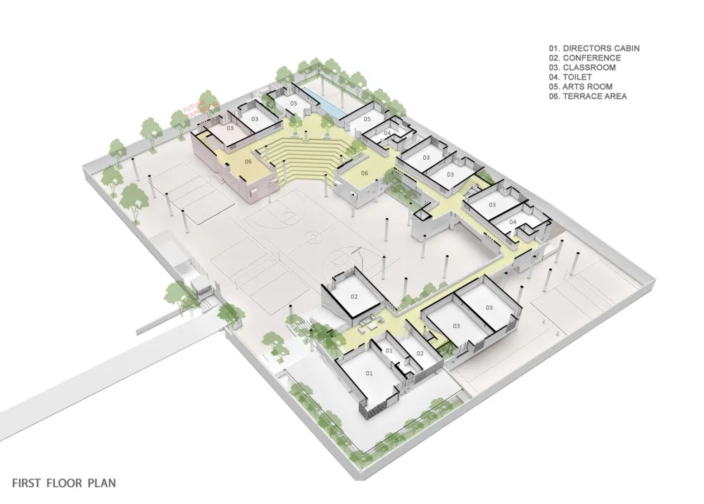 CMR EKYA 学校 / Mindspace