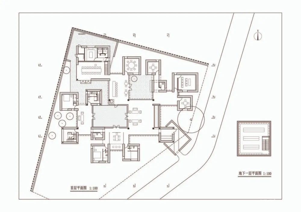红石山房 / 百子甲壹