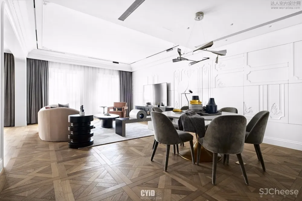 【新作】辰佑设计 | 中西美宅,原来艺术品跟家可以如此亲密