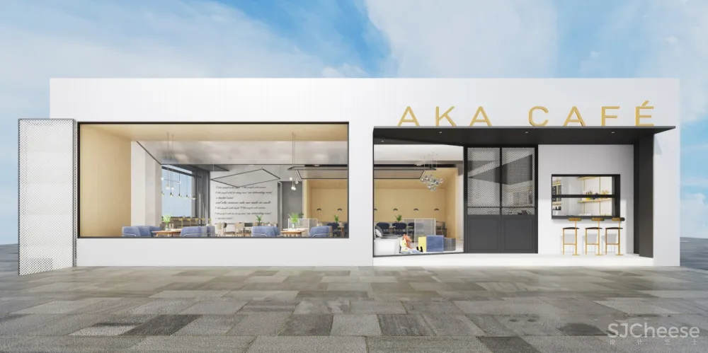 季意空间设计 新作首发 | AKA CAFÉ
