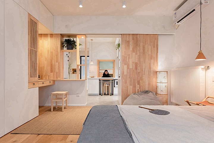 一眼望穿的家,南京 / 系园建筑设计工作室