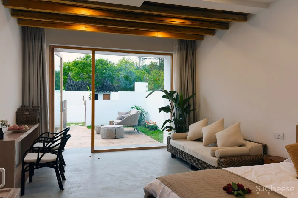 篱外·时光的圆民宿酒店,上海 / 元秀万建筑事务所