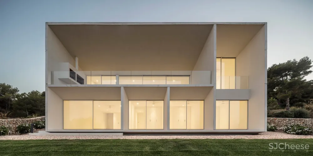 新作 | NOMO STUDIO:西班牙极简框景住宅 首