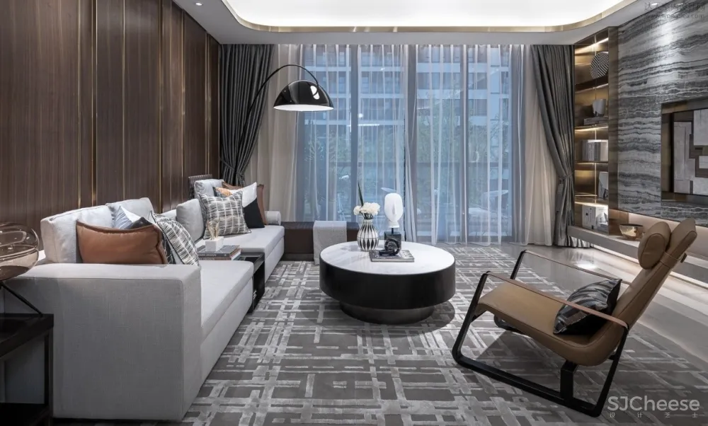 元禾大千设计 | 融信澜湾上叠样板间