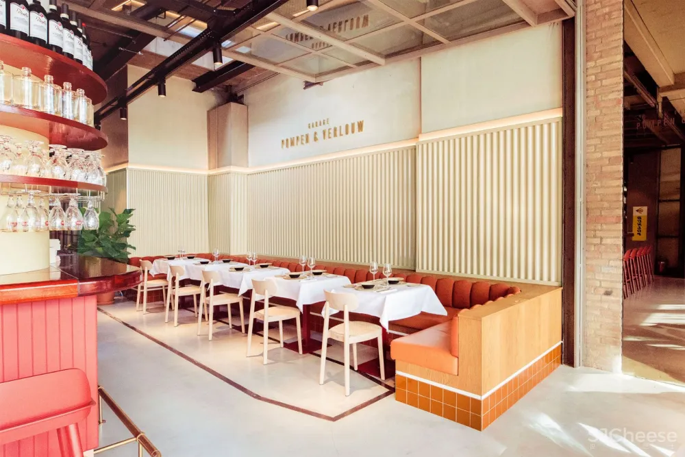 首发 | 34 south:荷兰20世纪30年代汽车内饰的时尚工艺餐厅