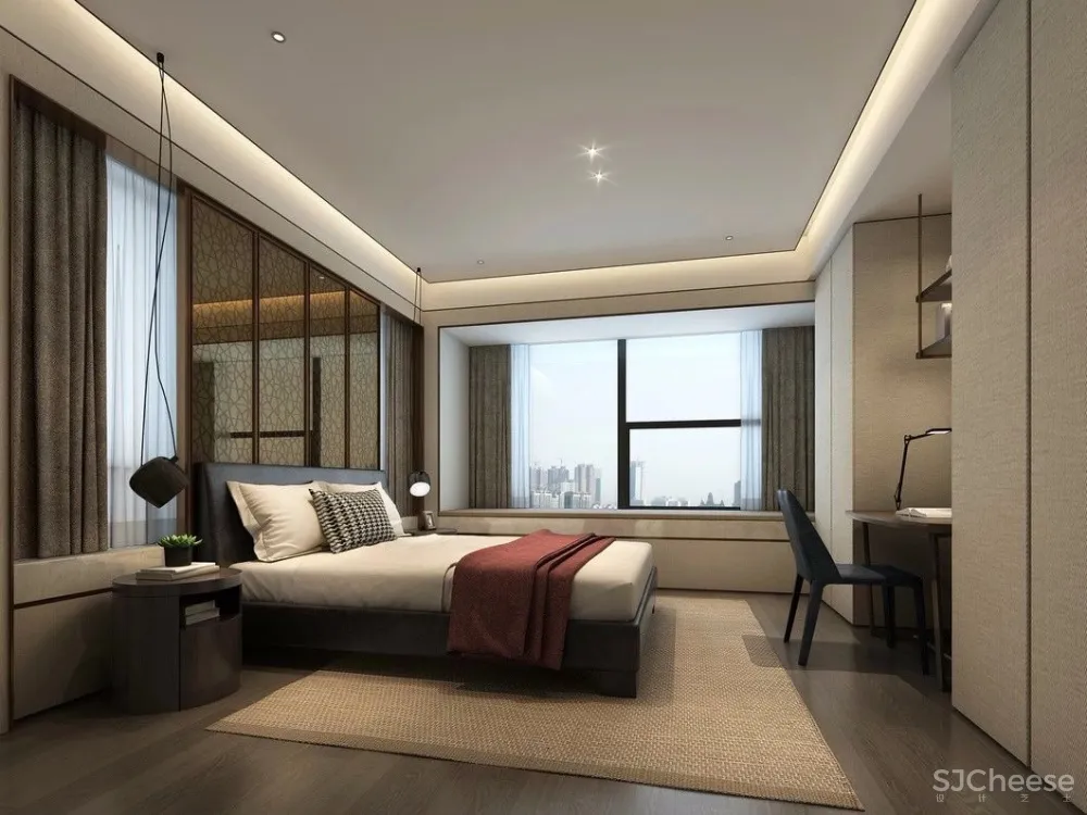 380㎡简雅新中式:一方宁静,一方闲雅