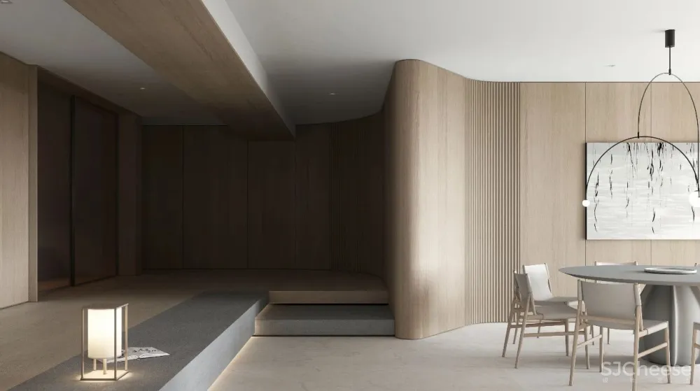 天然材质带给空间的极致纯净与享受! 首