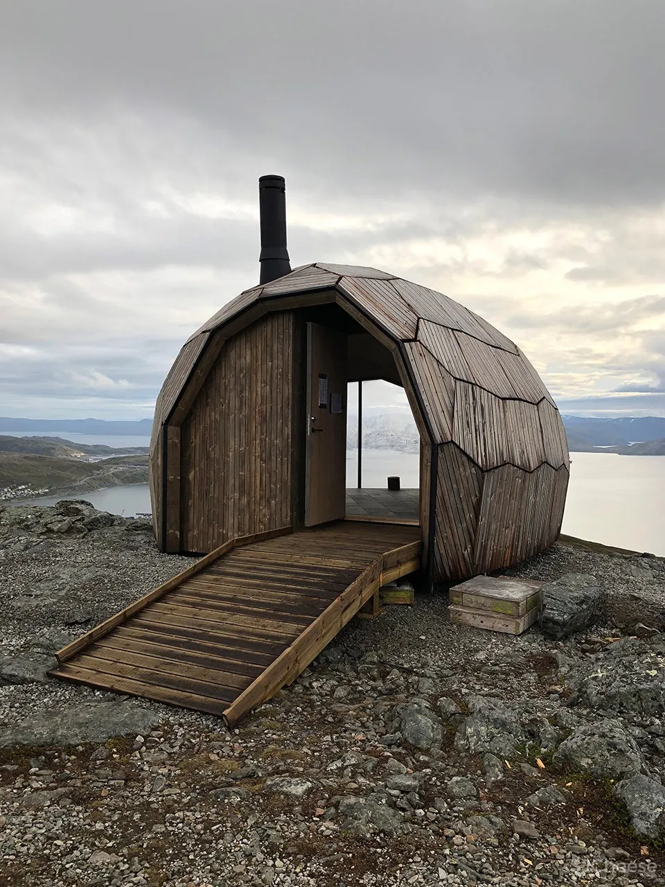 Hammerfest徒步旅行小屋,挪威 / SPINN Arkitekter