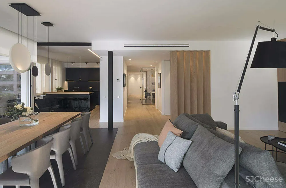 巴塞罗那:如何通过室内设计丨让家庭沟通无碍进行