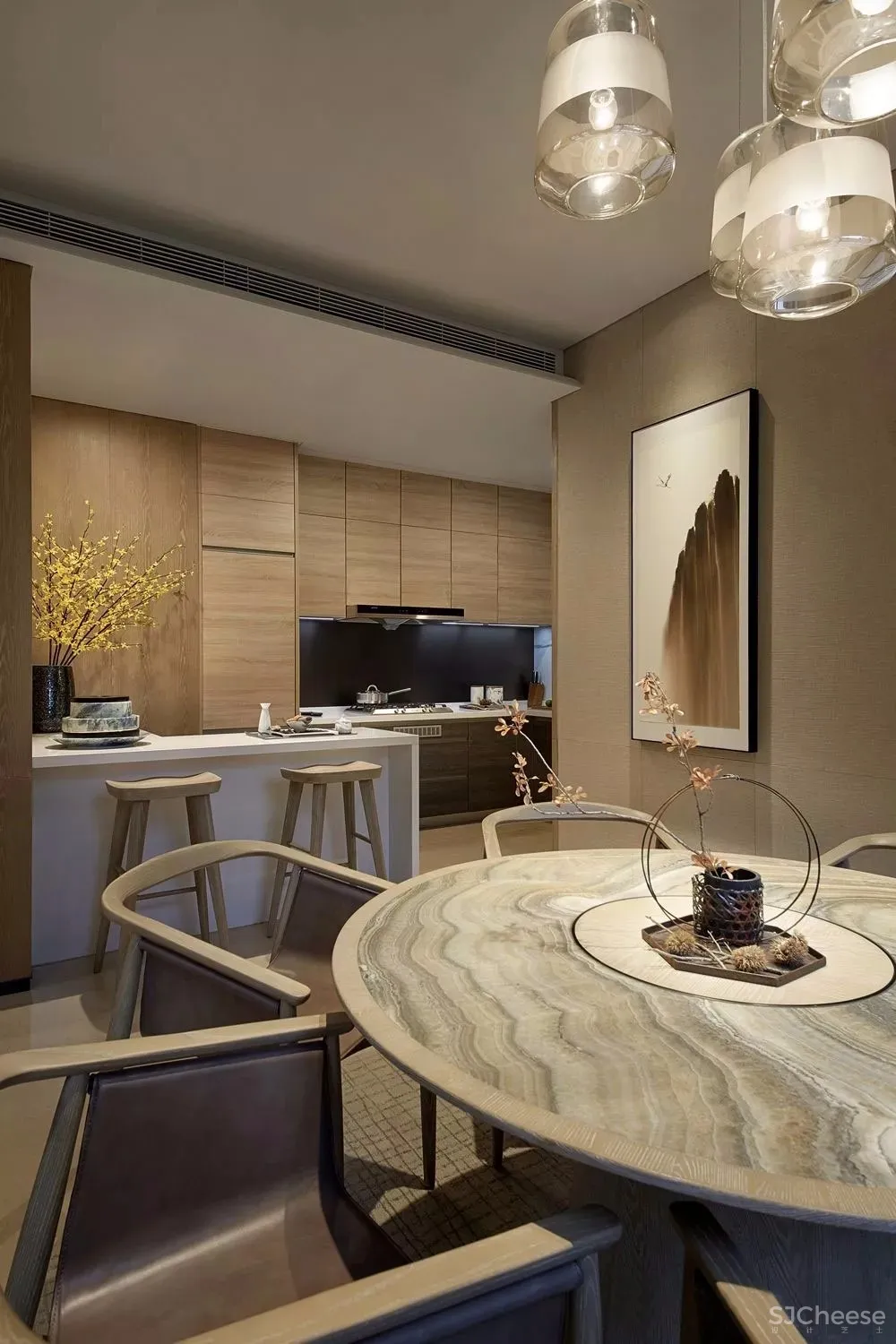 中式“简”宅丨浓妆淡抹总相宜 首