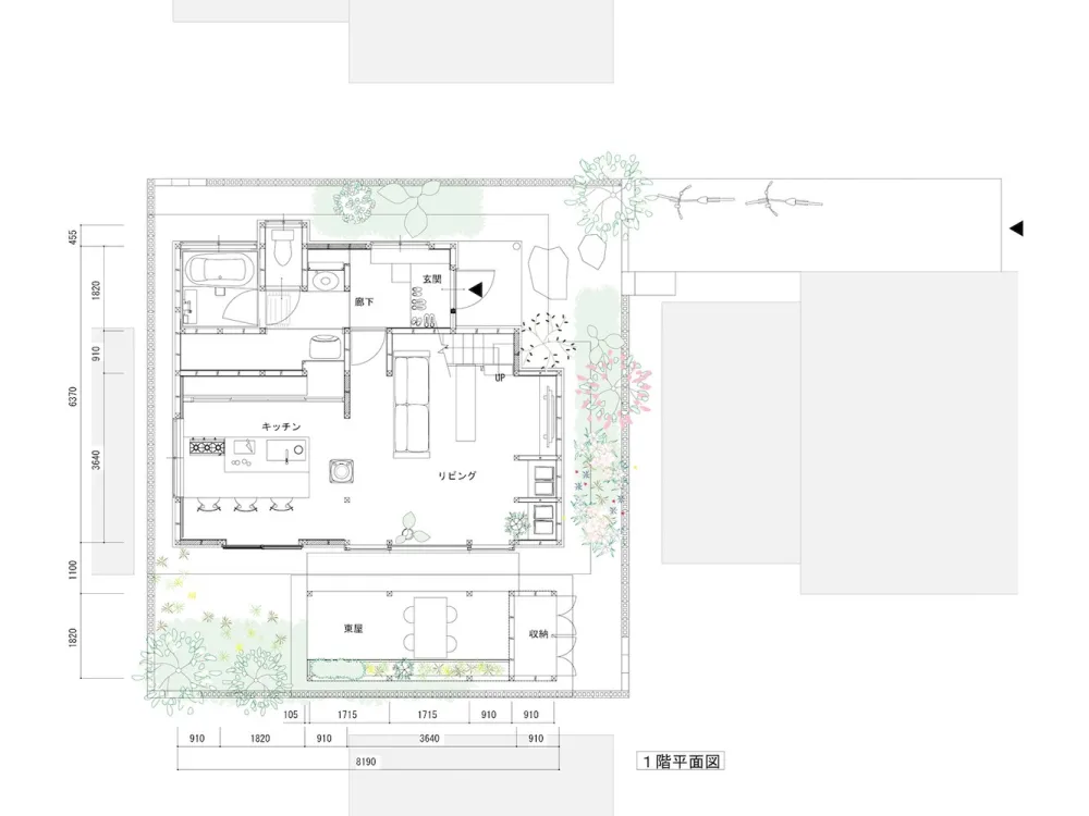 最新 | 高木贵间建筑设计事务所:鹤岛市的藤架屋