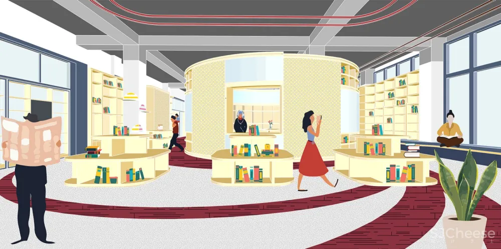 上海交通大学曦潮书店 / 思作设计工作室