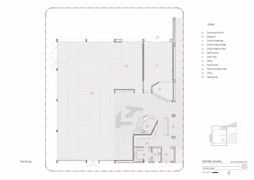健身房 / Alhumaidhi Architects