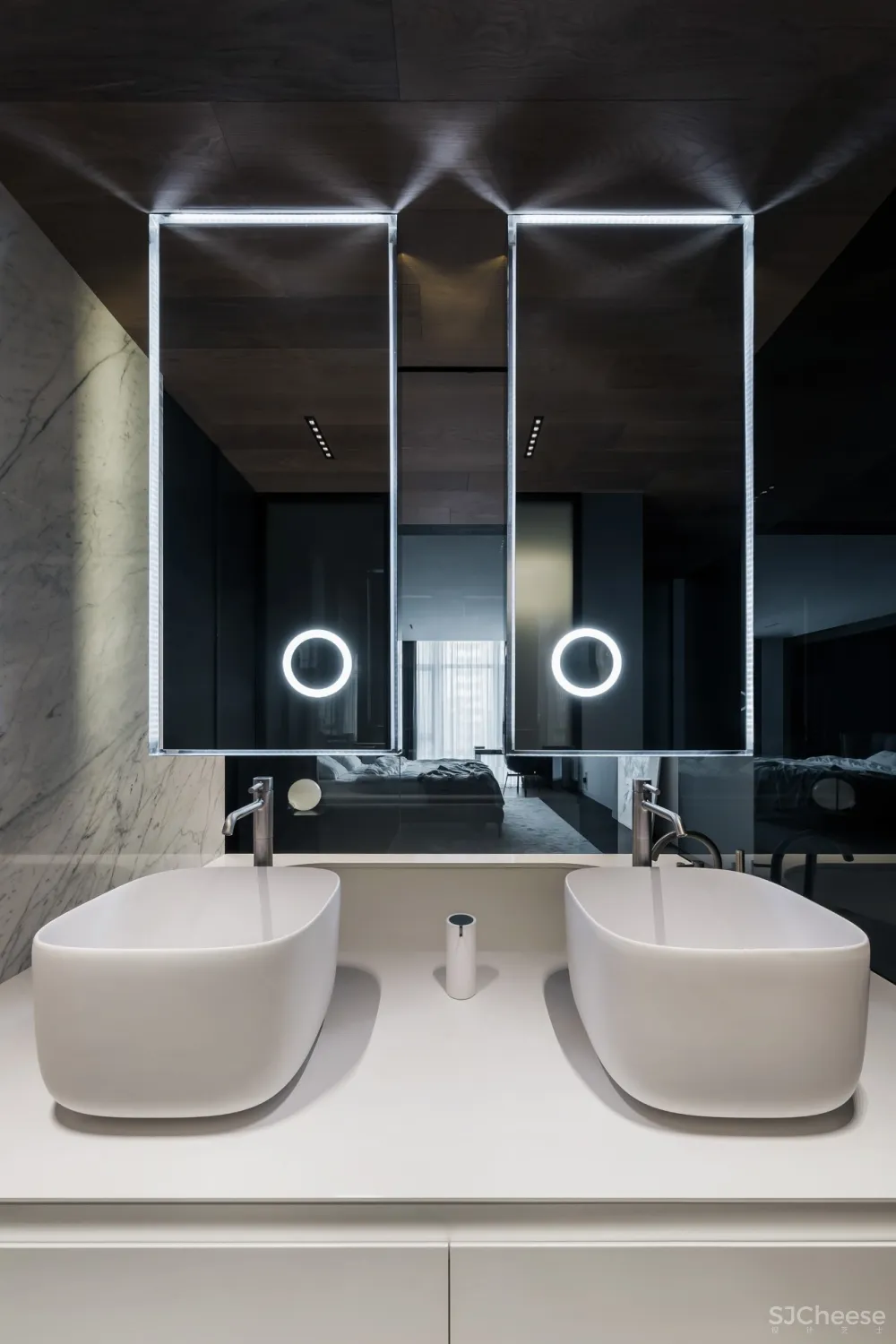 高级黑公寓设计,极简至奢的浪漫 首