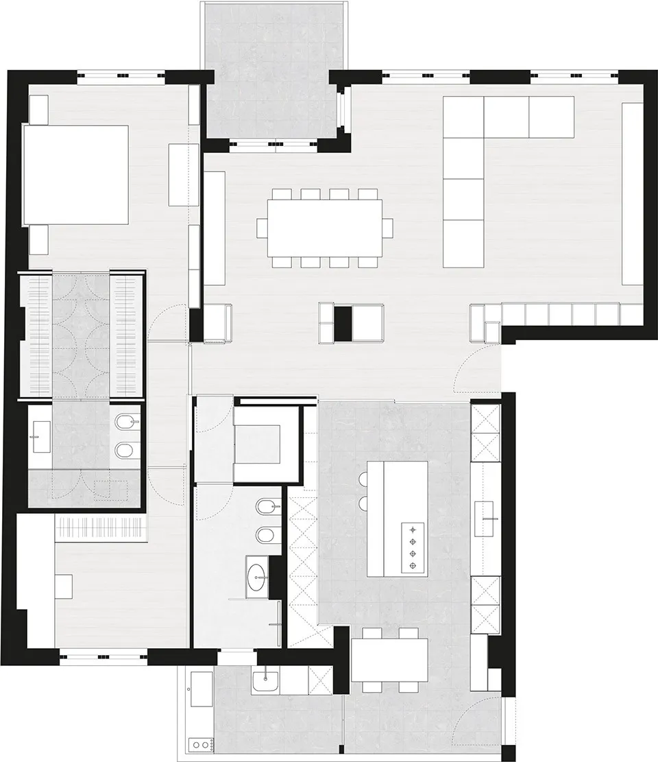 A326公寓，意大利 / Studio DiDeA