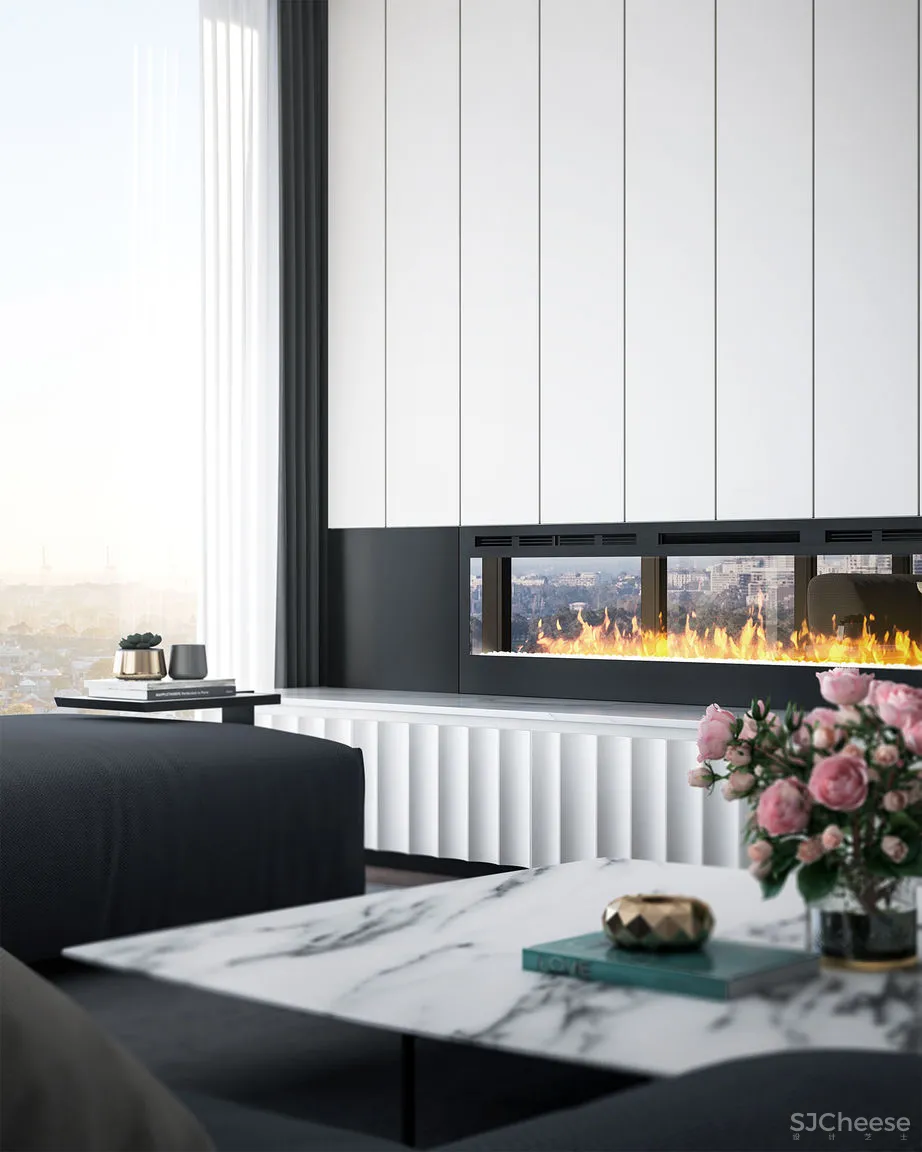 这种高水准的效果图，却是这种清新风！