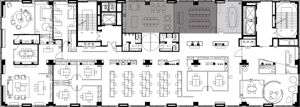 最新 | 玮奕国际设计：南京 舞 – 办公空间