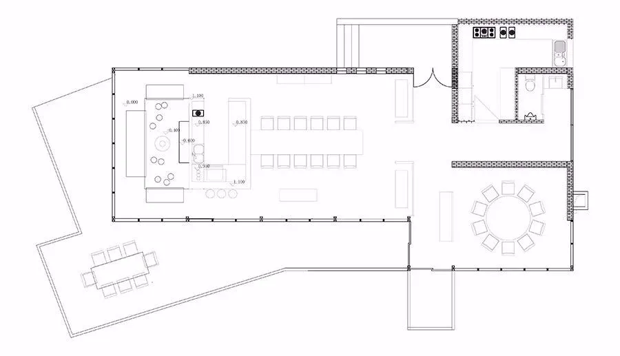简单盒子里的诗意空间 | 鹿山桐舍