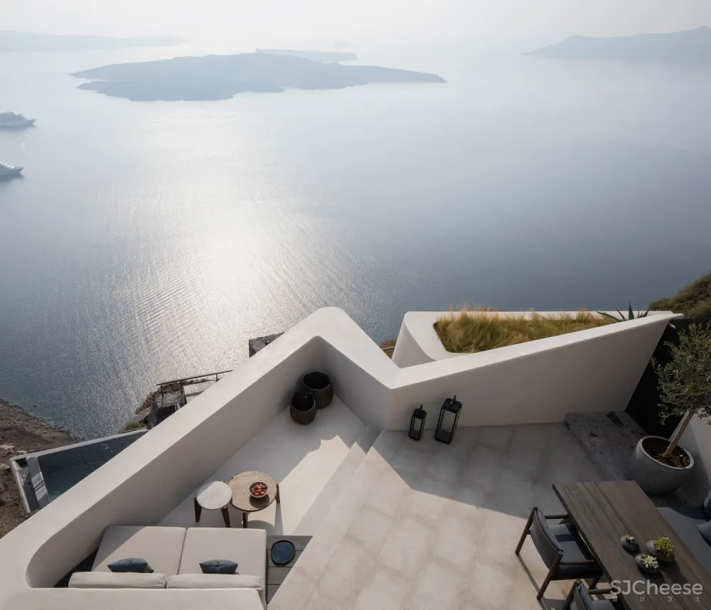 首发 | K-STUDIO：希腊圣托里尼的沃拉别墅 首