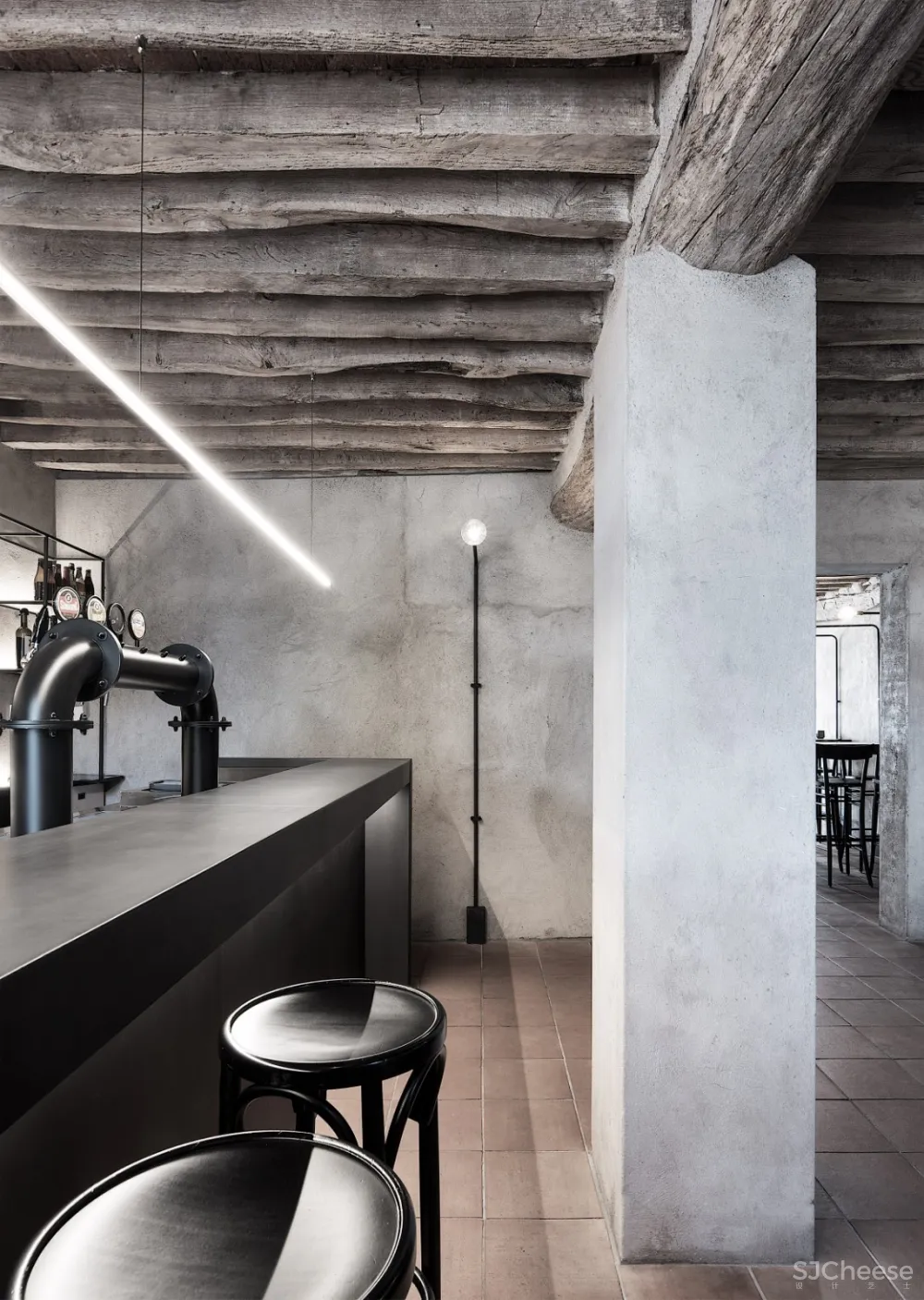 首发 | Studio Mabb:意大利农舍改造质朴内饰 La Ganea餐厅 首