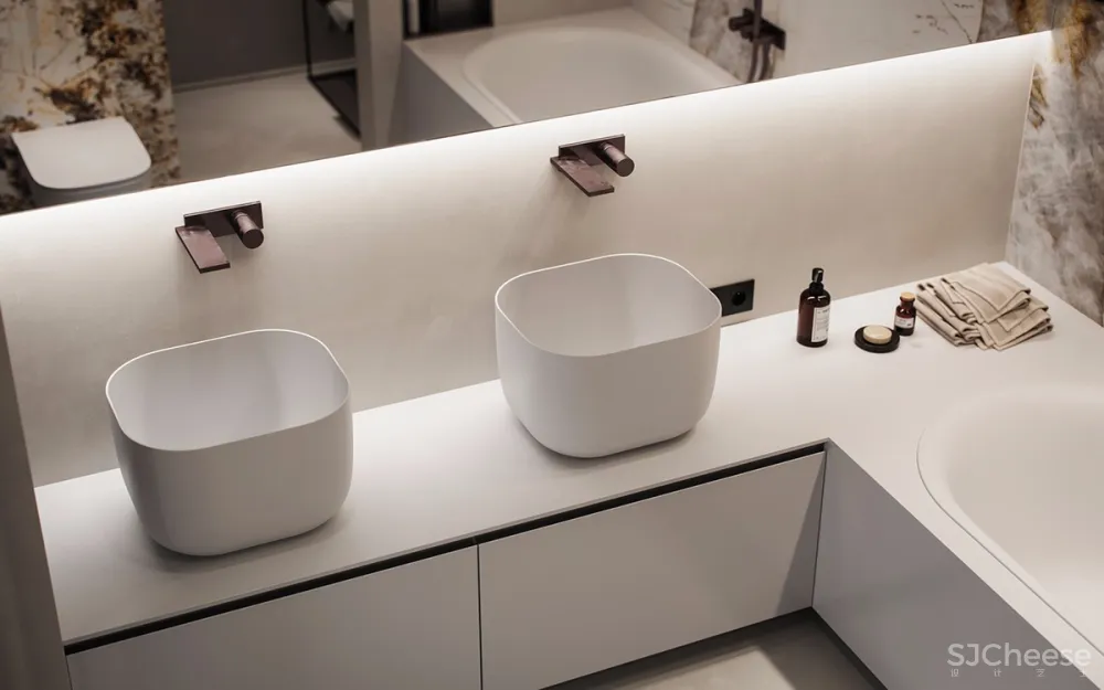 90㎡ 餐厅这样设计丨一进门就被惊艳了