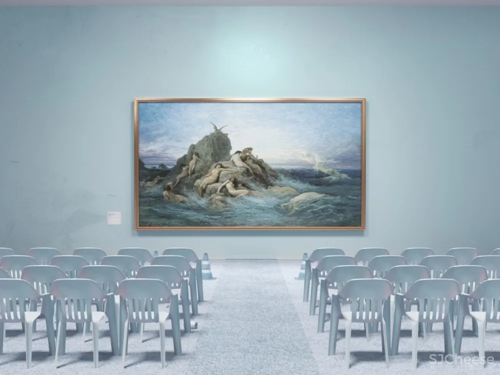 这种诗意渲染图,恐怕只有他们才做得出来 首