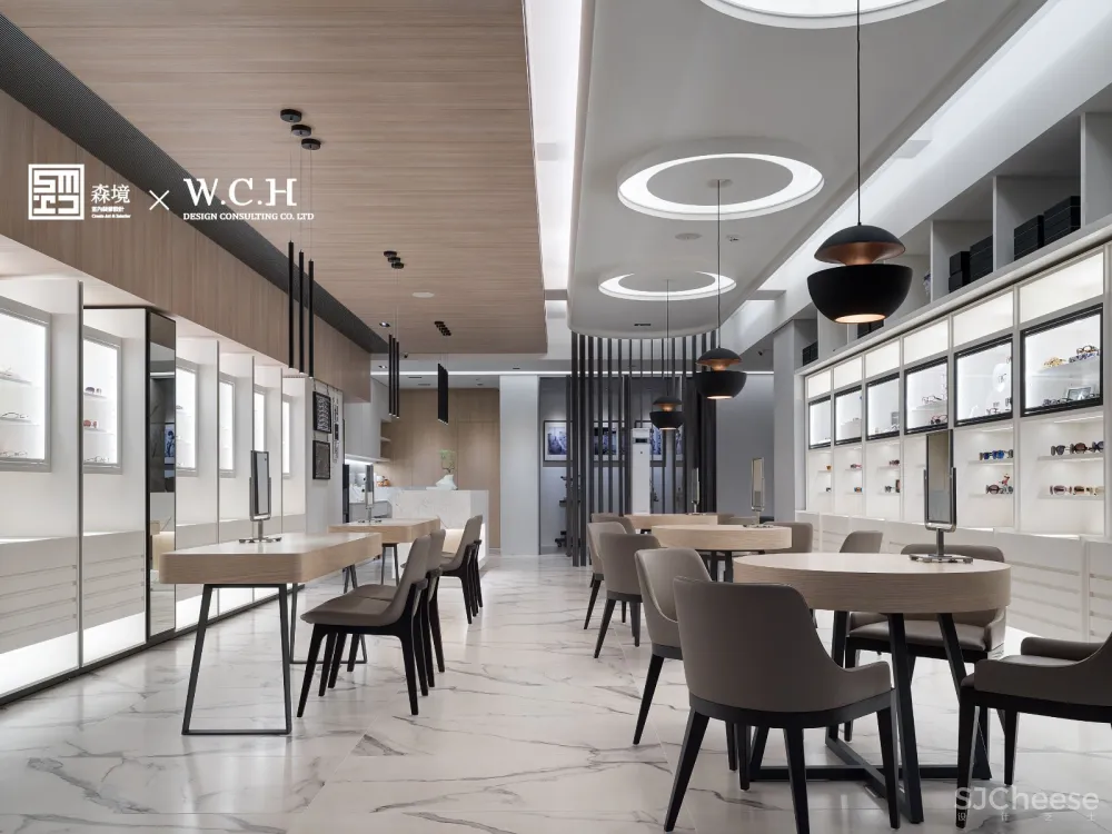 光影流转·台湾眼镜店 森境设计