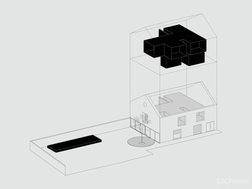 60幅最佳住宅轴测图