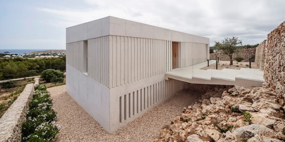 新作 | NOMO STUDIO:西班牙极简框景住宅 首