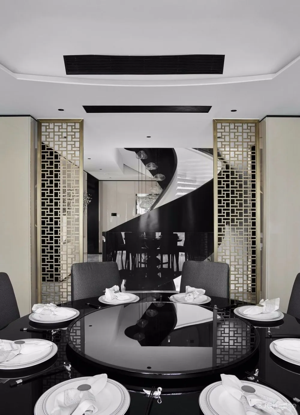 1200㎡ 双拼别墅丨轻奢时尚范