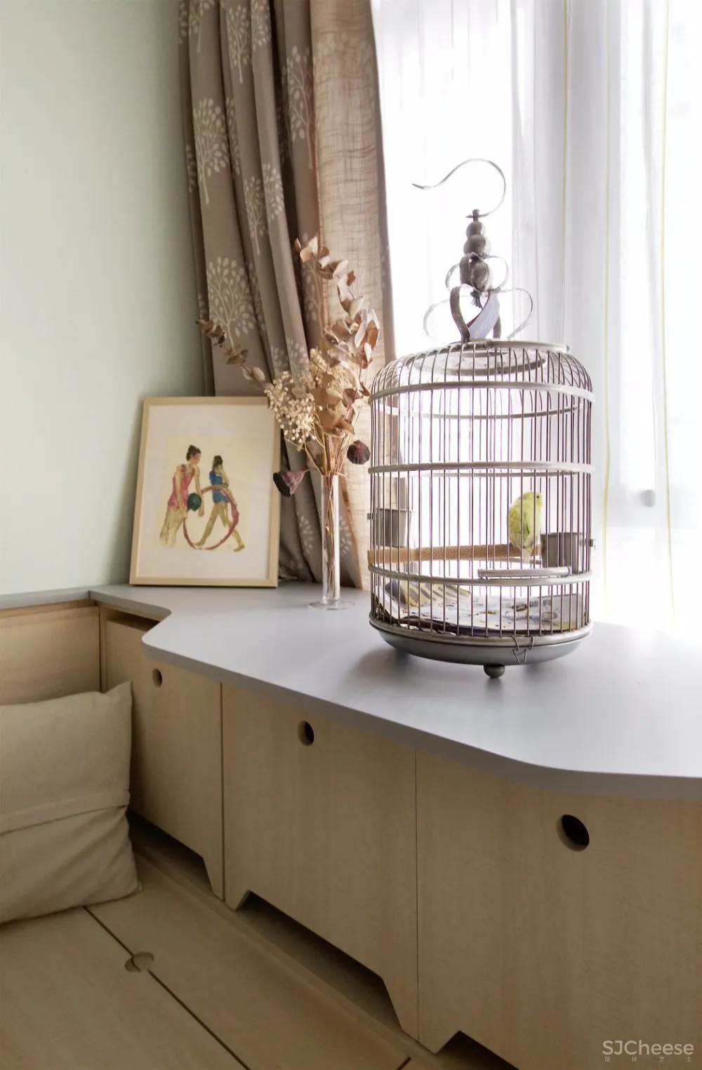 香港:三人+一猫+一鹦鹉=42平米的幸福生活