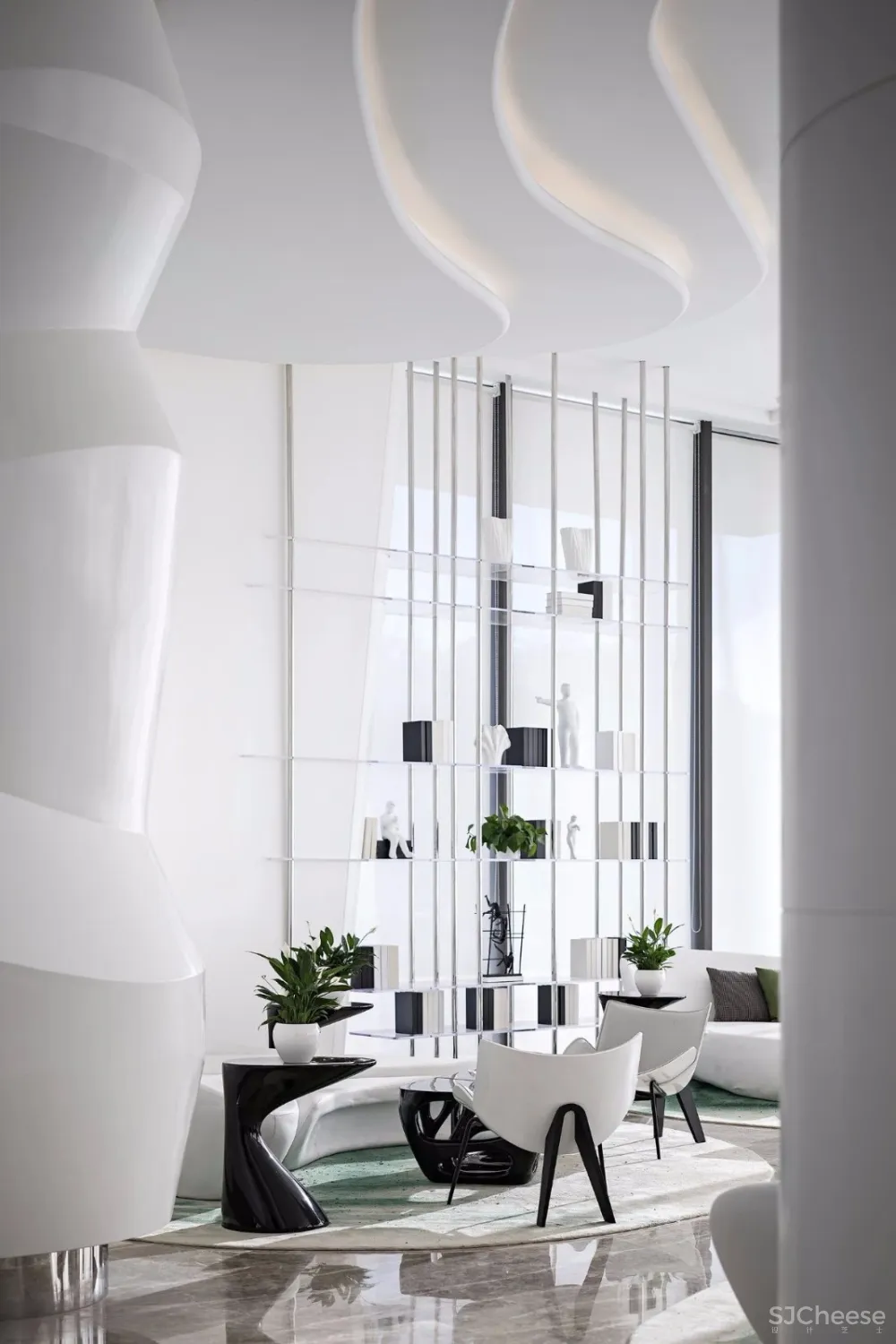 厉害了设计师丨这个售楼处设计成了一座艺术馆