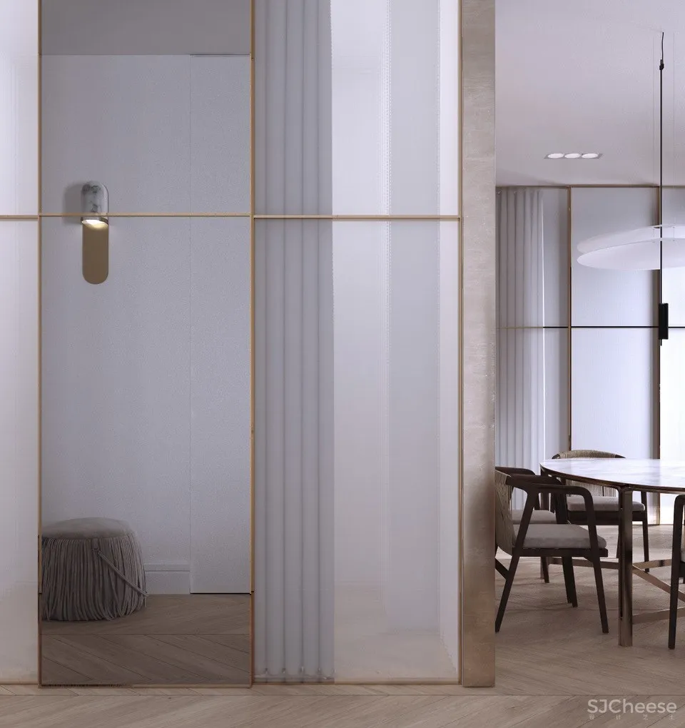 80㎡ 轻奢小宅丨新中式就该这样