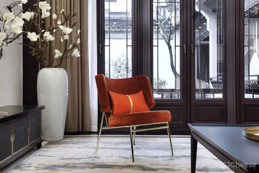 【半末设计新作】580㎡简约儒雅私宅设计落地方案