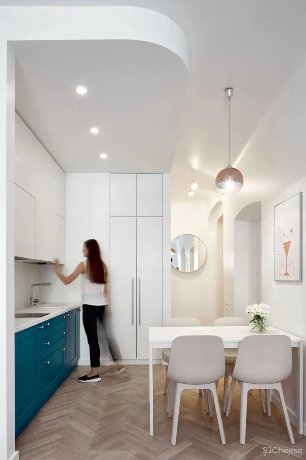 27㎡ 这样的简约设计丨才有家的感觉