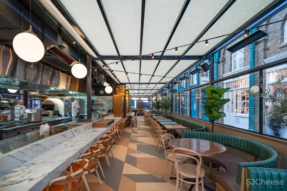 Buns & Buns餐厅,伦敦 / Michaelis Boyd